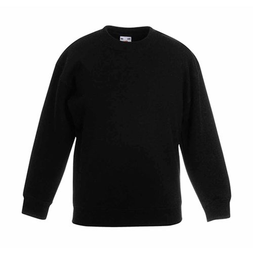Sweat-Shirt Enfant Premium Col Rond - 62-031-0 - Noir