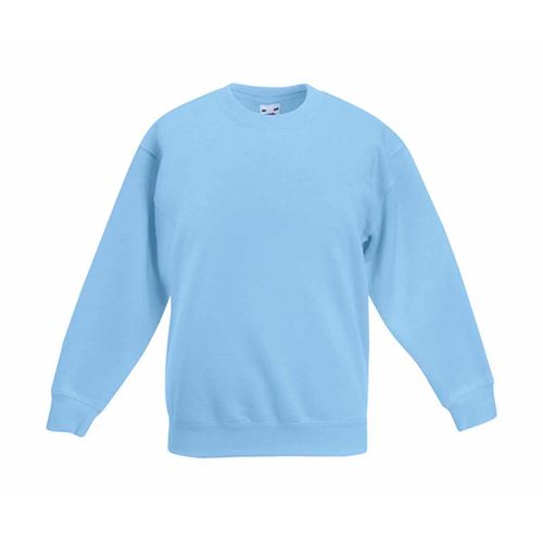 Sweat-Shirt Enfant Premium Col Rond - 62-031-0 - Bleu Ciel