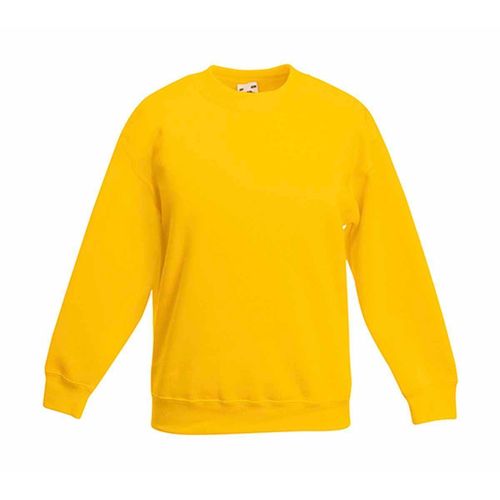 Sweat-Shirt Enfant Premium Col Rond - 62-031-0 - Jaune