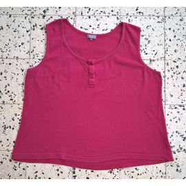 Débardeur Bleu Bohneur 52 Framboise