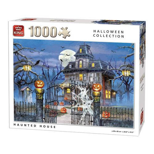 Puzzle 1000 Pièces Halloween Haunted House