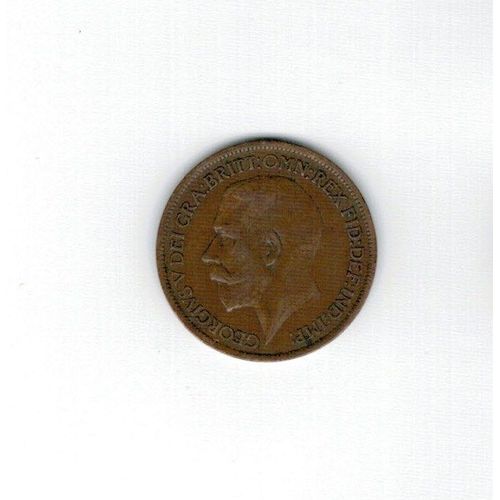 1 One Half Penny 1915 Georges V