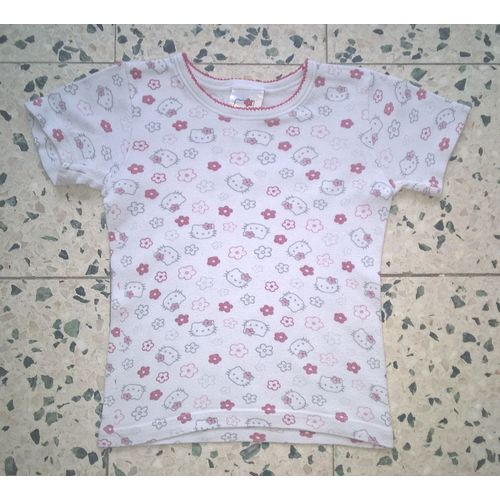 Maillot/Finette Fille Hello Kitty 3 Ans Blanc Imprimé