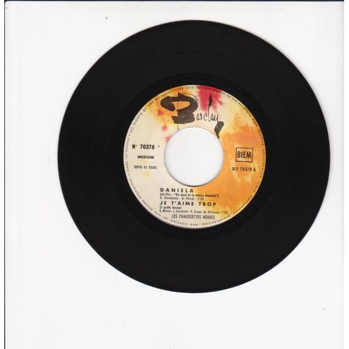 Daniela - Je T'aime Trop - Eddie Sois Bon - Betty ( Original Biem 1961 Sans Pochette)