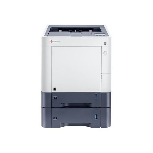 Kyocera ECOSYS P6230cdn - Imprimante - couleur - Recto-verso - laser - A4/Legal - 1200 x 1200 ppp - jusqu'à 30 ppm (mono) / jusqu'à 30 ppm (couleur) - capacité : 600 feuilles - USB 2.0, Gigabit...