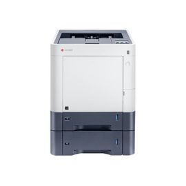 Kyocera ECOSYS P6230cdn - Imprimante - couleur - Recto-verso - laser - A4/Legal - 1200 x 1200 ppp - jusqu'à 30 ppm (mono) / jusqu'à 30 ppm (couleur) - capacité : 600 feuilles - USB 2.0, Gigabit...