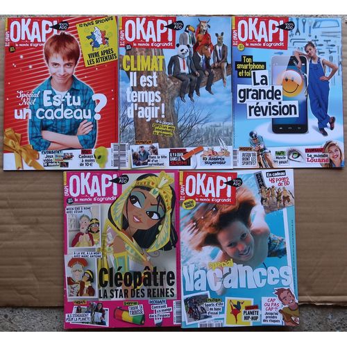 Okapi Lot De 5 Numéros