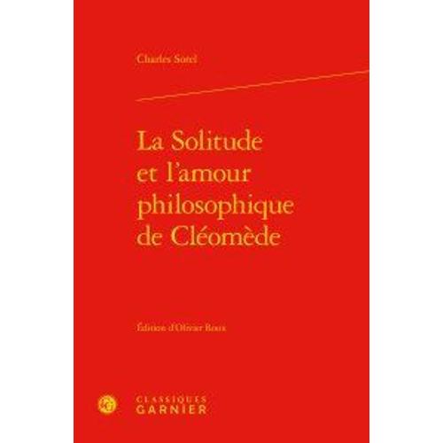 La Solitude Et L'amour Philosophique De Cléomède