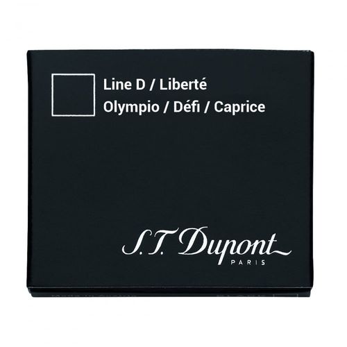 6 Cartouches Noires Stylo Plume Dupont Défi