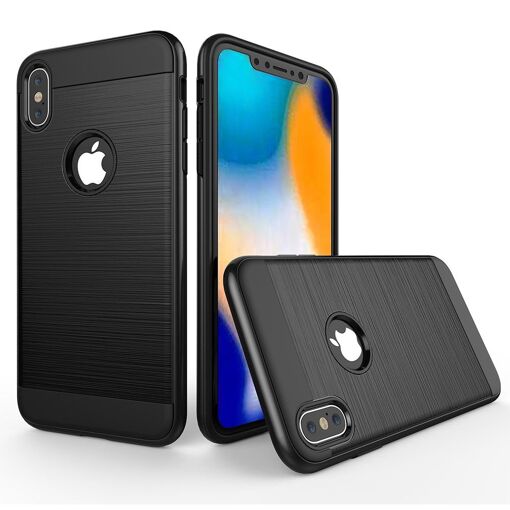Coque Tough Armor iPhone XS Max renforc&eacute;e coloris noi