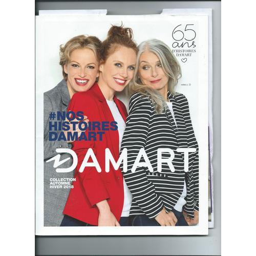 Catalogue Damart 65 Ans D'histoire Collection Automne Hiver 2018