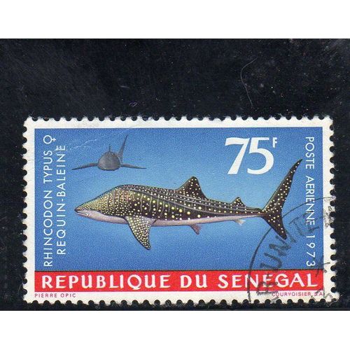 Timbre De Poste Aérienne Du Sénégal (Poisson)