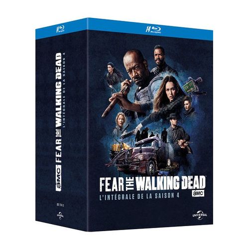 Fear The Walking Dead - L'intégrale Des Saisons 1 À 4 - Blu-Ray