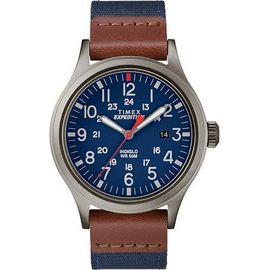Montre Timex Tw4b14100d7 Bleu Acier 316 L Taille Unique