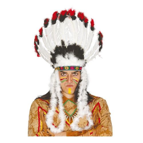 Parure Ou Coiffe D'indien (Taille Unique)