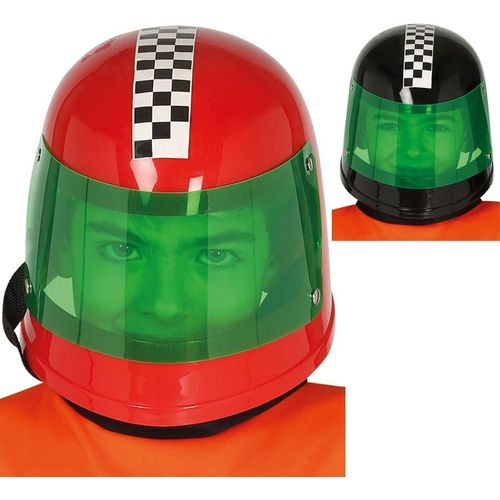 Casque De Pilote De Course Formule 1 En 2 Couleurs (Couleur Rouge)