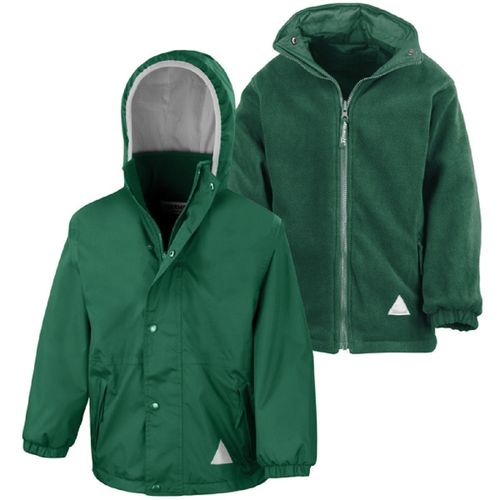 Coupe Vent R?Vesible En Polaire - R160j/Y - Vert Fonc?