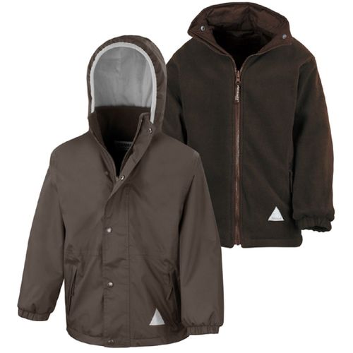 Coupe Vent R?Vesible En Polaire - R160j/Y - Marron