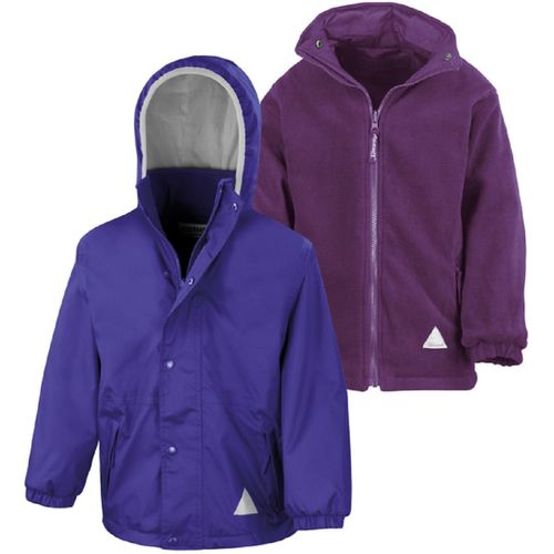 Coupe Vent R?Vesible En Polaire - R160j/Y - Violet