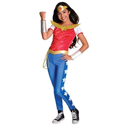 Rubies Costume Kids Dc Superhero Girls Deluxe Wonder Woman Costume, Medium