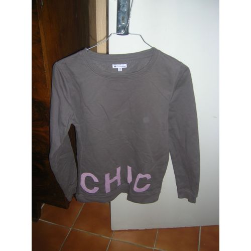 Sweat U Collection 14 Ans 52% Coton,48% Polyester.