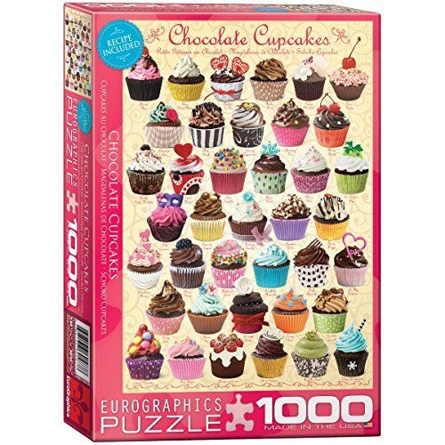 Eurographics Chocolate Cupcakes Puzzle (1000-Piece)