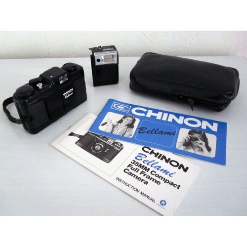 Appareil photo ancien Chinon Bellami - flash