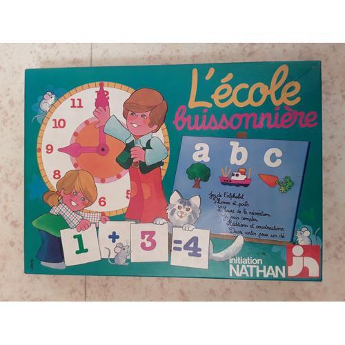 Grande Boîte De Jeu L'école Buissonnière Fernand Nathan Vintage 80's