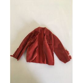Veste Cow-Boy Rouge À Frange Big Jim