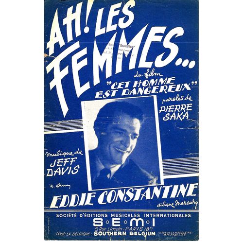 Ah! Les Femmes. Eddie Constantine. A 35