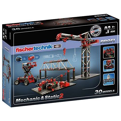 Fischertechnik Mechanic + Static 2 Building Kit (500 Piece)