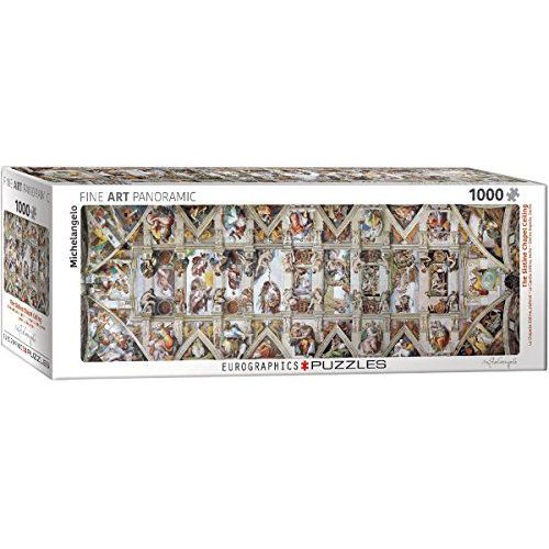 Eurographics The Sistine Chapel Ceiling By Michelangelo Puzzle (1000 Piece)