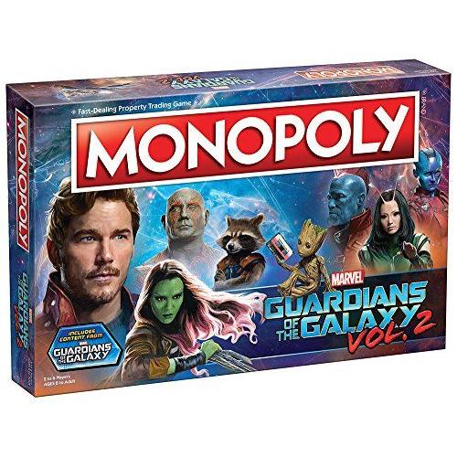 Usaopoly Childrens Guardians Of The Galaxy Volume 2 Monopoly Game