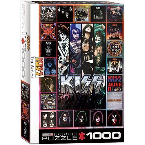 Eurographics Kiss The Albums Puzzle (1000 Piece)