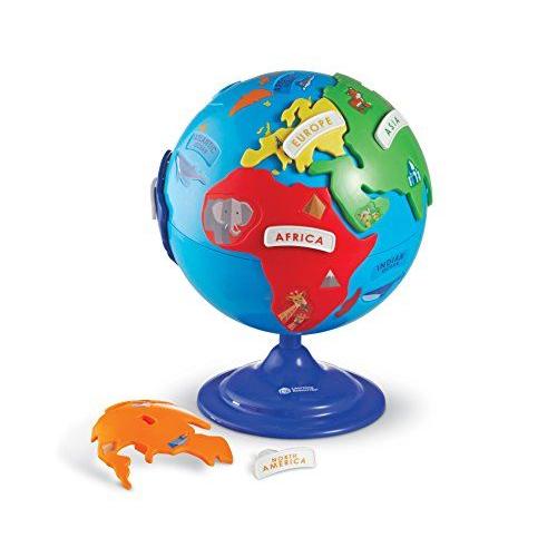 Learning Resources Puzzle Globe, 14 Pieces