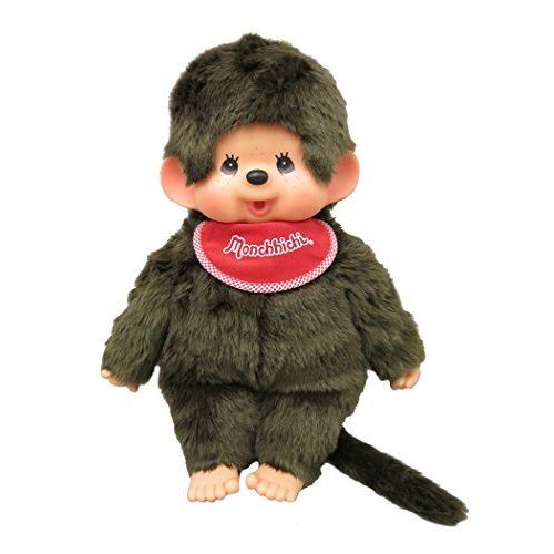 Monchhichi Premium Standard Brown L [Boy Stuffed Toy]