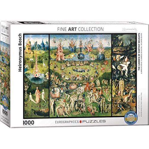 Eurographics The Garden Of Earthly Delights By Heironymus Bosch (1000 Piece) Puzzle