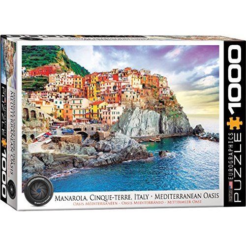 Eurographics Cinque Terre Manarola Italy Puzzle (1000 Piece)