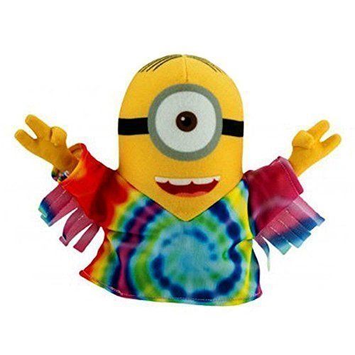 Despicable Me The Minions 2015 Official Movie Hippie Minion Plush Toy