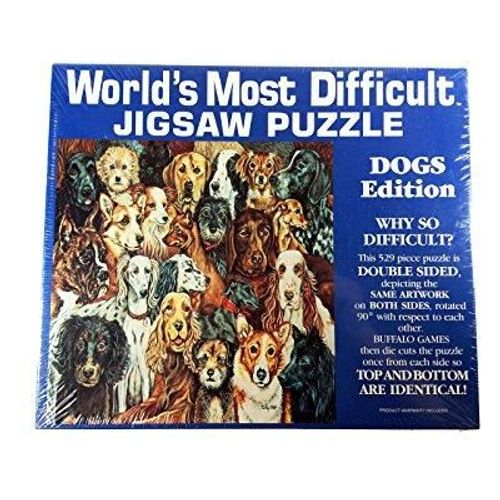 Worlds Most Difficult Puzzle Dogs Edition