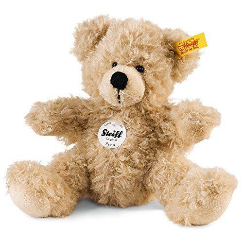 Steiff Fynn Teddy Bear Plush Animal Toy, Beige