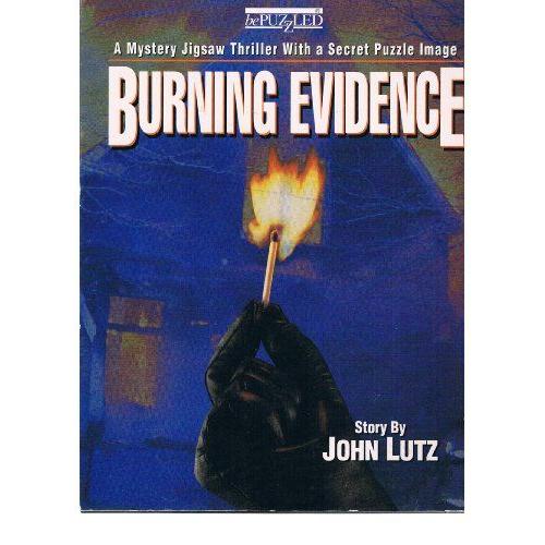Bepuzzled Burning Evidence - A Mystery Jigsaw Thriller With A Secret Puzzle Image