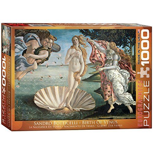 Eurographics Birth Of Venus By Botticelli 1000 Piece Puzzle