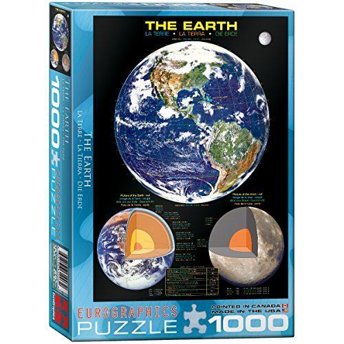 Eurographics The Earth 1000 Piece Puzzle