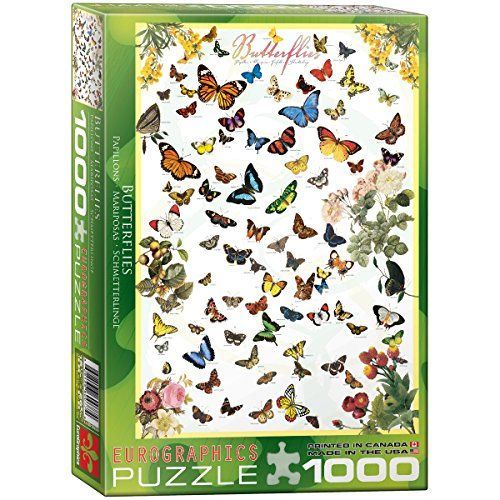 Eurographics Butterflies 1000 Piece Puzzle