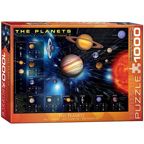 Eurographics The Planets Puzzle (1000-Piece)