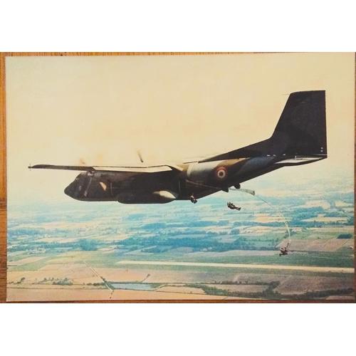 Transall C 160 , Collection Dujardin Pau Avion Militaire En Vol