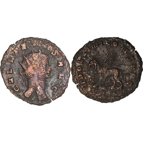 Rome - Antoninien - Gallien - Bestiaire - Griffon Ailé - 267 Ad - Ric.166 - 19-180