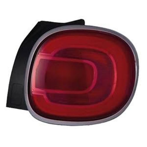 Feu Arrière Gauche Pour Fiat 500l Phase 1, 2012-2017, Led, Neuf