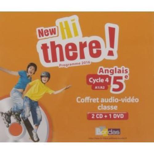 New Hi There 5eme Audio 2 Cd + Dvd